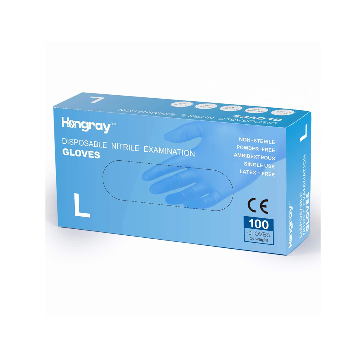 Hongray Nitrile Exam Gloves - Seelingo.in: First Door-To-Door B2B ...